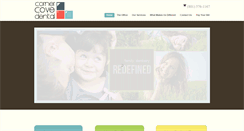 Desktop Screenshot of cornercovedental.com