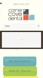 Mobile Screenshot of cornercovedental.com
